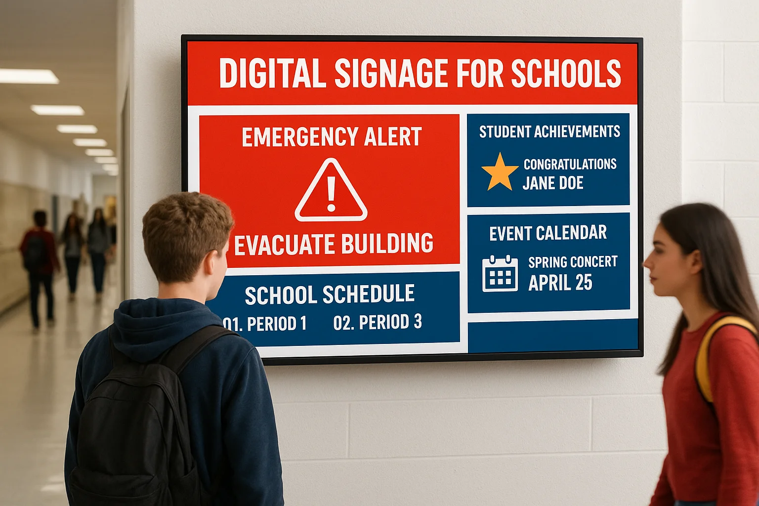 Digital Signage for Schools: Benefits, Hardware, And Setup