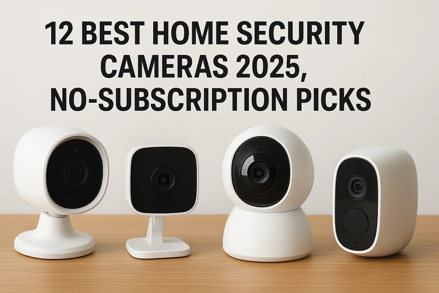 12 Best Home Security Cameras 2025, No-Subscription Picks